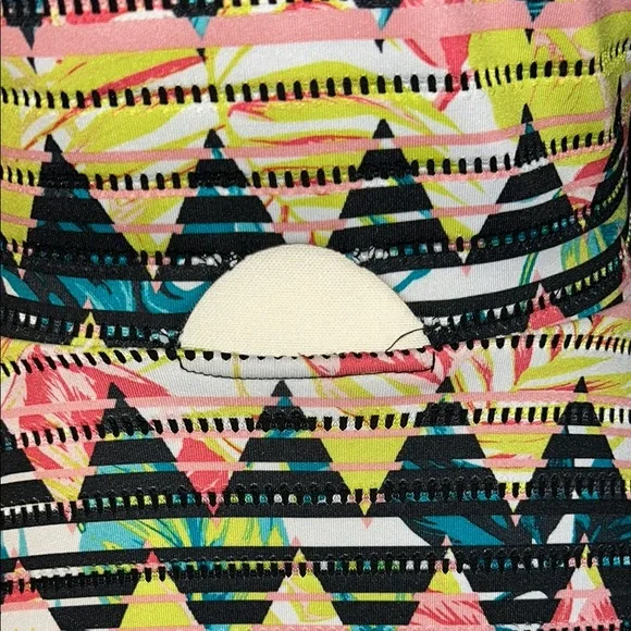 Material Girl Multicolor Geometric High Low Dress - Picture 12 of 15